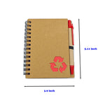 Compact Sticky Notepad With Pen