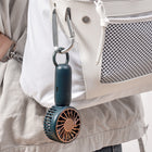 Portable Handheld Fan With Carabiner Rechargeable