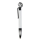 Football Shape Plastic Push Button Ballpoint Pen