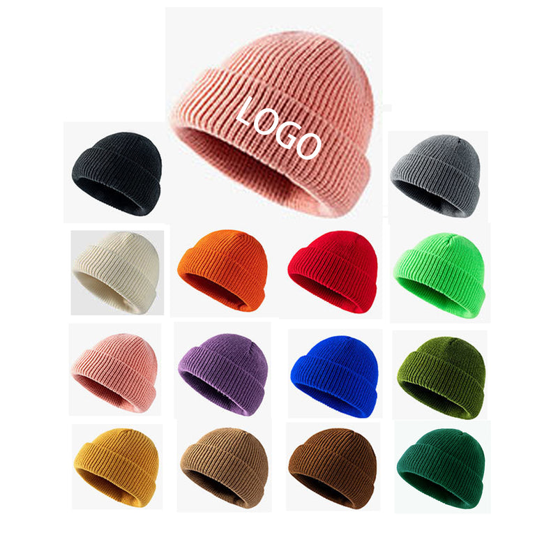 Warm Woolen Hat With High Stretch Head Circumference