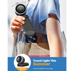 Portable Handheld Fan Speed(1-100) Adjustable And 5000Mah Battery Rechargeable