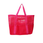 Foldable Mesh Large Tote Bag For Beach Trip