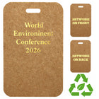 Eco-Friendly Kraft Paper Event Badge
