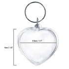 Clear Acrylic Photo Keychains
