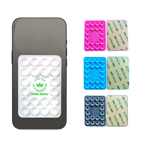 Square Silicone Phone Suction Mount
