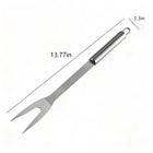 3 Piece Stainless Steel Grill Tool Set With Storage Bag