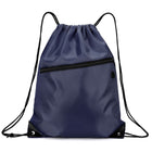 Oxford Cloth Drawstring Shoulder Bag With Drawstring Pocket