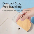 Bamboo Multi-Function Data Cable Storage Box