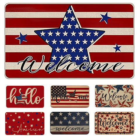 Full Color Printed Indoor/Outdoor Velvet Mat(18" x 30")