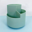 Desk 3 Slots 360-Degree Spinning Pencil Pen Holder