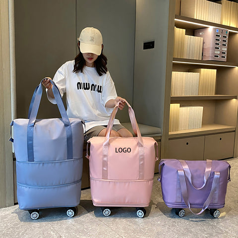 Large Expandable Wheeled Dry-Wet Bag