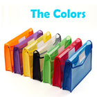 Transparent Plastic Folder Expanding Wallet