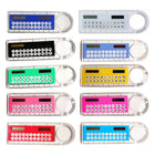 Mini Solar Transparent Ruler Calculator With Magnifier
