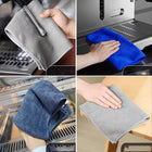 Absorbent Microfiber Cleaning Cloths Home Kitchen