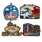 Customizable City Scenery Fridge Magnets