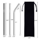 Stainless Steel Straw Set