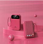 Quad-Cable Power Bank With Display