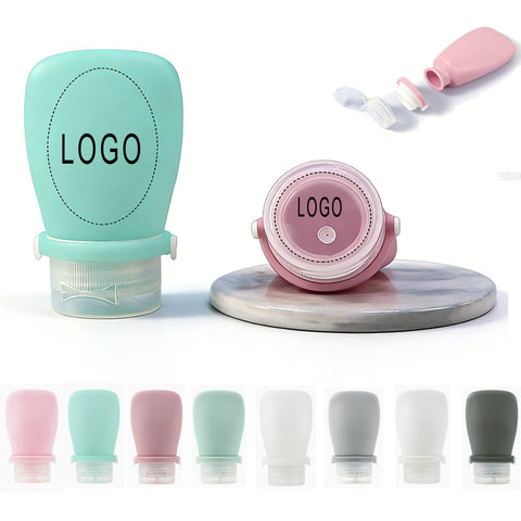 2OZ Silicone Travel Bottle Set