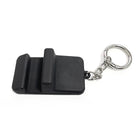 Portable Mini Silicone Cell Phone Stand Holder With Keyring