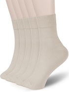Women'S Soft Cotton Ankle Socks 5-Pack