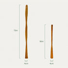 Solid Wooden Shoe Horn With Long Handle