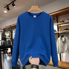 Pure Cotton Loose Round-neck Sweatshirt