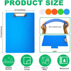 A4 Letter Size Plastic Clipboards
