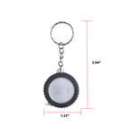 Tire Keychain Tape Measure