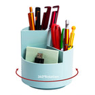 Desk 3 Slots 360-Degree Spinning Pencil Pen Holder