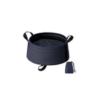 Collapsible Portable Wash Basin With Storage Case