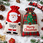 Christmas Gift Drawstring Pouch