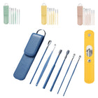 Earwax Removal Kit With Pu Leather Storage Bag