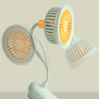 Clamp-Mounted Desk Fan