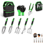 Garden Tool Set 8 Piece Aluminium Alloy Tools With Bag