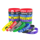 Screen Printed Silicone Bracelet Wrist Band
