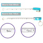 Full Color Custom Measuring Tape Keychain 150 Cm/60 Inch