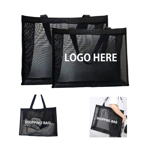 Mesh Casual Shopping Tote Bag