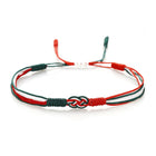 Olympic Handmade Country Flags Infinity String Bracelet