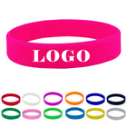 Screen Printed Silicone Wristband