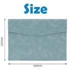 A4 Pu Leather Document Envelope Folder