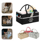 Felt Diaper Storage Bag
