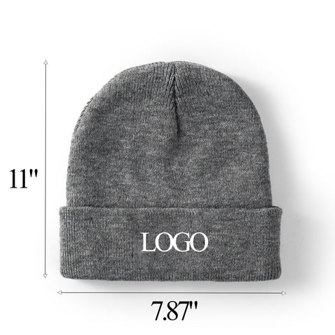 Solid Color Monogrammed Beanies