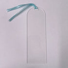 Blank Transparent Acrylic Bookmark