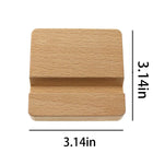 Square Solid Wood Phone Stand
