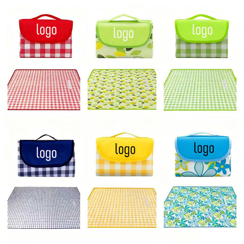 Foldable Picnic Blanket with Handbag Design