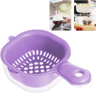Plastic Double Layer Fruit Filter Basket