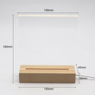 Acrylic Dry Erase Board With Light