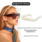 Square Sunglasses Invisible Headband