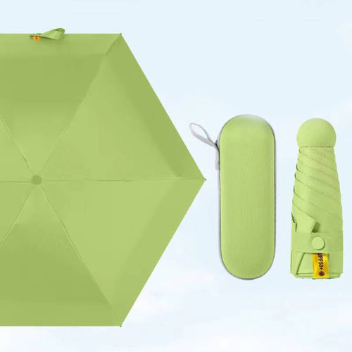 Compact Capsule Travel Umbrella