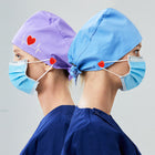 Nurse Scrub Cap With Buttons